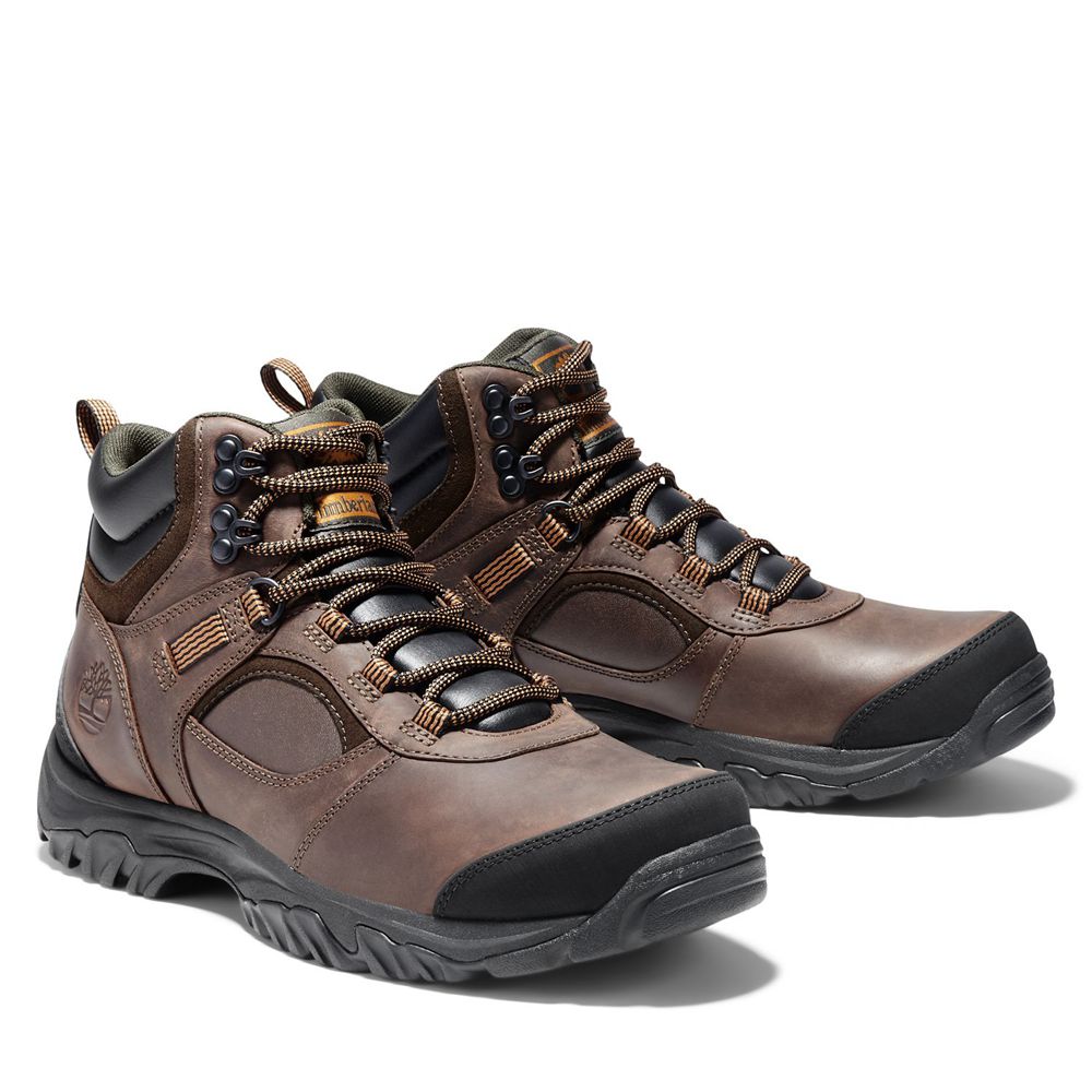 Timberland Παπούτσια Πεζοπορίας Ανδρικα Βαθυ Καφε - Mt. Major Mid - Greece 0257483-PG